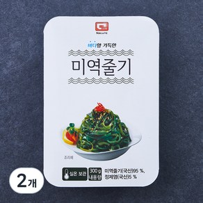 미역줄기, 300g, 2개