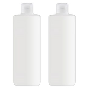 알럽홈 뷰티 디스펜스 공병 400ml, 투명 색상, 2개