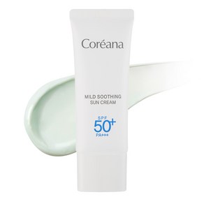 코리아나 마일드 수딩 선크림 SPF50+ PA+++, 40ml, 1개