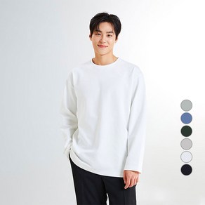 스파오 밀라노코튼 루즈핏 긴팔 티셔츠 SPLWE49M03