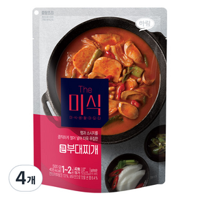 더미식 큰 부대찌개, 500g, 4개