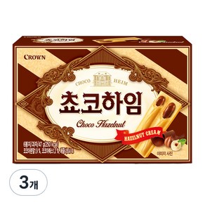 크라운 쵸코하임, 47g, 3개