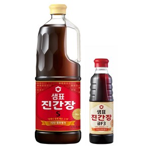 샘표 진간장 S 1.7 L + 진간장 금F3 500 ml