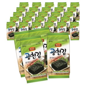 해달음 광천 도시락김, 4g, 72개