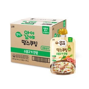 아이꼬야 맘스쿠킹 이유식 100g 12개월부터, 10개, 소불고기 진밥