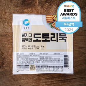 청정원 도토리묵, 320g, 1개