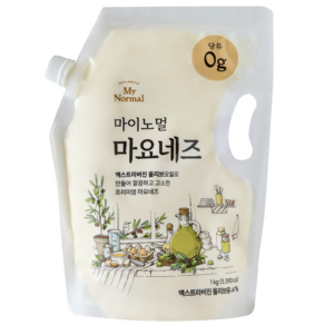 마이노멀 대용량 엑스트라버진 올리브오일 마요네즈, 1kg, 1개