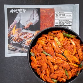 자연별곡 춘천식 닭갈비, 1개, 500g