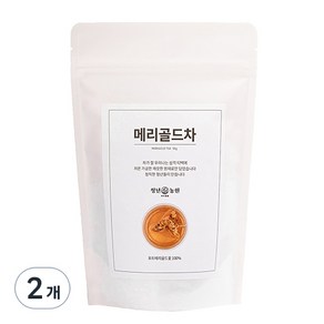 청년농원 저온가공 메리골드차 삼각티백