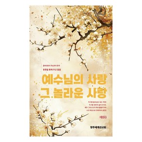 예수님의 사랑 그 놀라운 사랑:주님과의 대화를 통해 주신 말씀