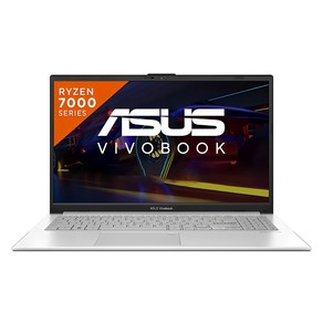 에이수스 2024 비보북 Go 15.6 라이젠5 라이젠 7000 시리즈 AMD Radeon, 쿨실버, 512GB, 16GB, Fee DOS, E1504FA-BQ476