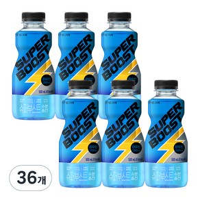 빙그레 슈퍼부스트 수분충전 에너지음료, 500ml, 36개