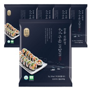 순수해작 장흥 무산 구운 김밥김, 23g, 5개