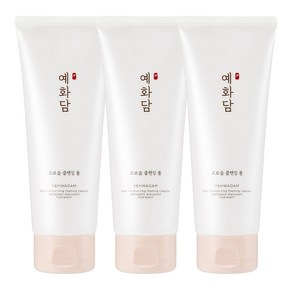 더페이스샵 예화담 고보습 클렌징 폼, 150ml, 3개