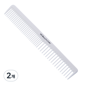 홍고 Beuy Po Comb 105 커트빗, 화이트 소프트, 2개