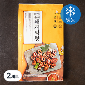 달구지푸드 훈제 돼지막창 300g + 된장소스 100g 세트 (냉동), 400g, 2세트