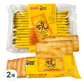 슈퍼비비가 크리스피 치즈맛 비스킷 26p, 288g, 2개