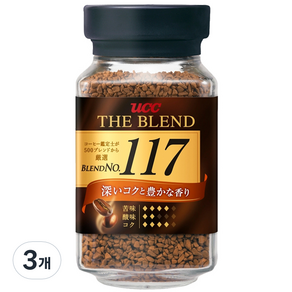 유씨씨 더 블랜드 117 인스턴트 커피, 90g, 1개입, 3개