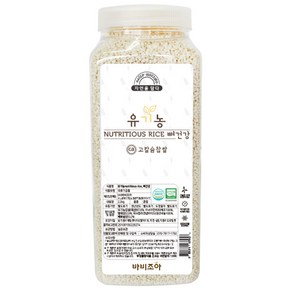 유기농 nutitious ice 뼈건강 고칼슘찹쌀, 2.2kg, 1개