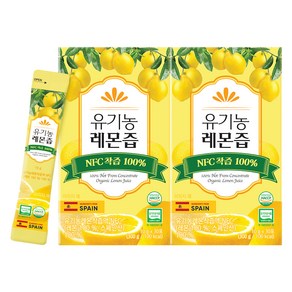 프롬바이오 NFC 유기농 레몬즙 30p, 300g, 2개