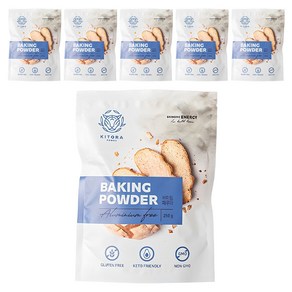 키토라푸드 글루텐프리 베이킹파우더, 250g, 6개