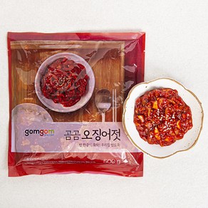 곰곰 오징어젓, 500g, 1개