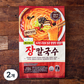 칠갑농산 장칼국수, 432g, 2개