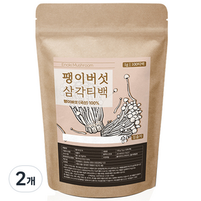 조은약초 팽이버섯차, 1g, 100개입, 2개