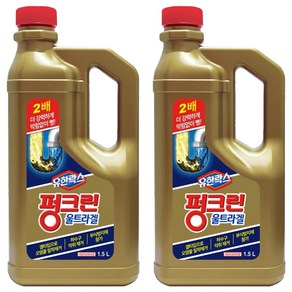 유한락스 펑크린 울트라겔, 1.5L, 2개