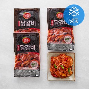 올품 닭갈비 매운맛 (냉동), 300g, 3개