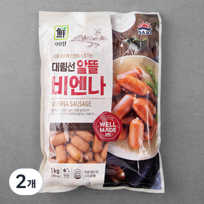 대림선 알뜰 비엔나, 1kg, 2개