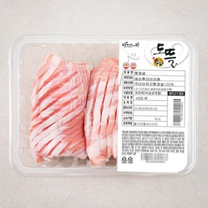 도뜰 파머스팩 한돈 항정살 에어프라이어용 (냉장), 400g, 1개