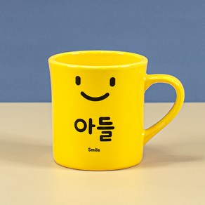 해피정코리아 스마일 패밀리 머그 아들 370ml