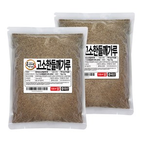 복이네먹거리 국내제조 들깨가루 탕용 상, 1kg, 2개