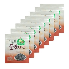 아버지愛마음을담아 아마씨유 돌김자반, 50g, 8개