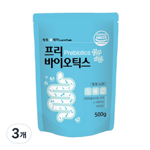 락토테미 프리바이오틱스, 500g, 3개