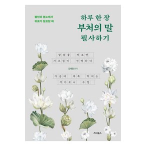 [스타북스]하루 한 장 부처의 말 필사하기 : 불안과 분노에서 위로가 필요할 때, 스타북스, 김세중