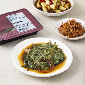 식도감 고기와 함께 반찬 대파 장아찌 180g + 깻잎 장아찌 150g + 만능 깡장 150g, 1세트