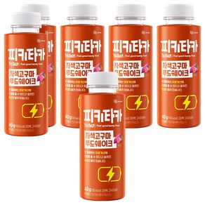 피키타카 대상 자색고구마 푸드쉐이크, 40g, 6개