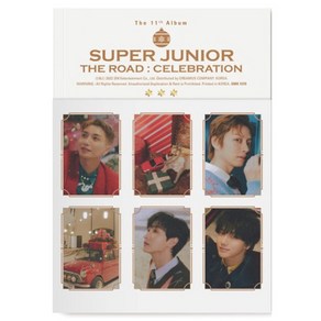 슈퍼주니어 SUPER JUNIOR - The Road : Celebration 정규 11집 앨범 Vol.2 SNOW ver. 포스터 없음