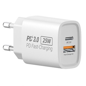 프라임큐 PD 3.0 PPS 25W 초고속 2포트 고속 충전기