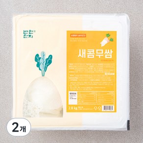 반찬단지 새콤무쌈, 2.8kg, 2개