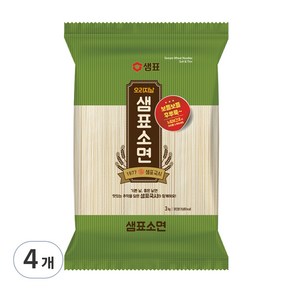 샘표 소면, 3kg, 4개