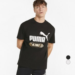 [PUMA]푸마_남성용_킹 로고 티셔츠_KING LOGO TEE_53359001