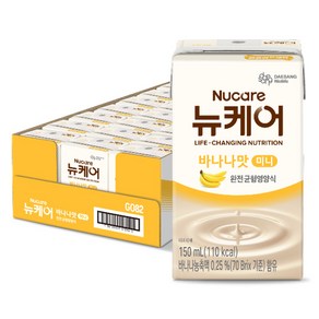 뉴케어 바나나맛 미니 완전균형영양식, 24개, 150ml