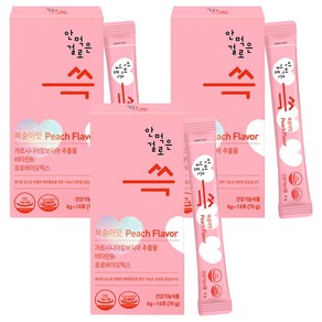 안먹은걸로 쓱 복숭아맛 15p, 75g, 3개