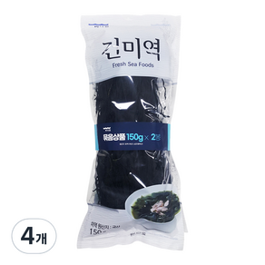 바다원 건미역, 150g, 4개