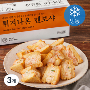 세미원 튀겨나온 멘보샤 20개입 (냉동), 400g, 3개