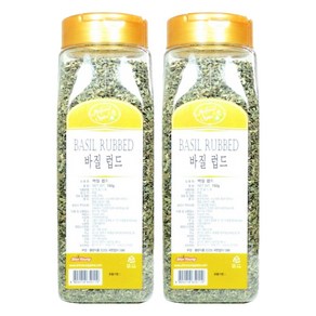 내츄럴스파이스 바질 럽드, 150g, 2개