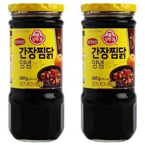오뚜기 달콤한 간장 찜닭 양념, 480g, 2개
